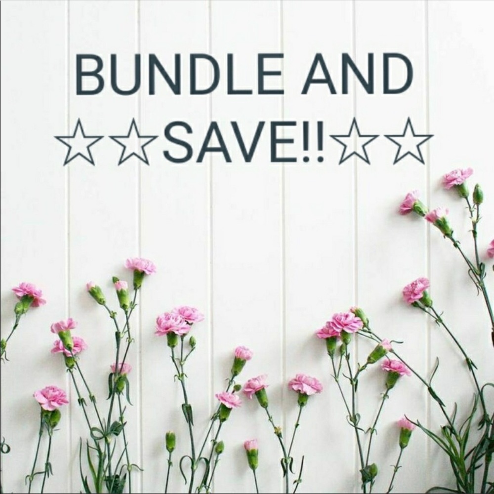 Bundle 3 items for a 15% DISCOUNT 🌸🛍🌸